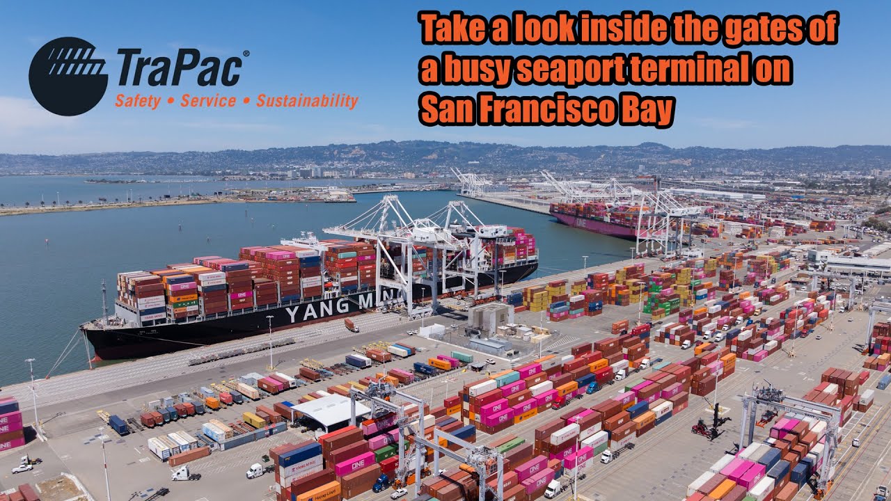 Peek behind the curtain at TraPac's seaport terminal at the Port of Oakland