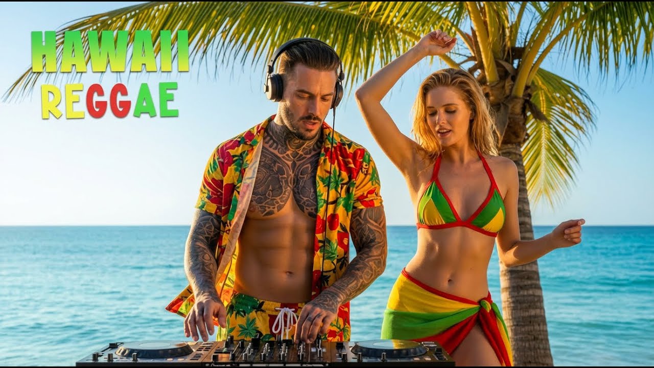 🌺 Aloha Tropical Reggae – Peaceful Hawaiian Island Chill Music 🌴