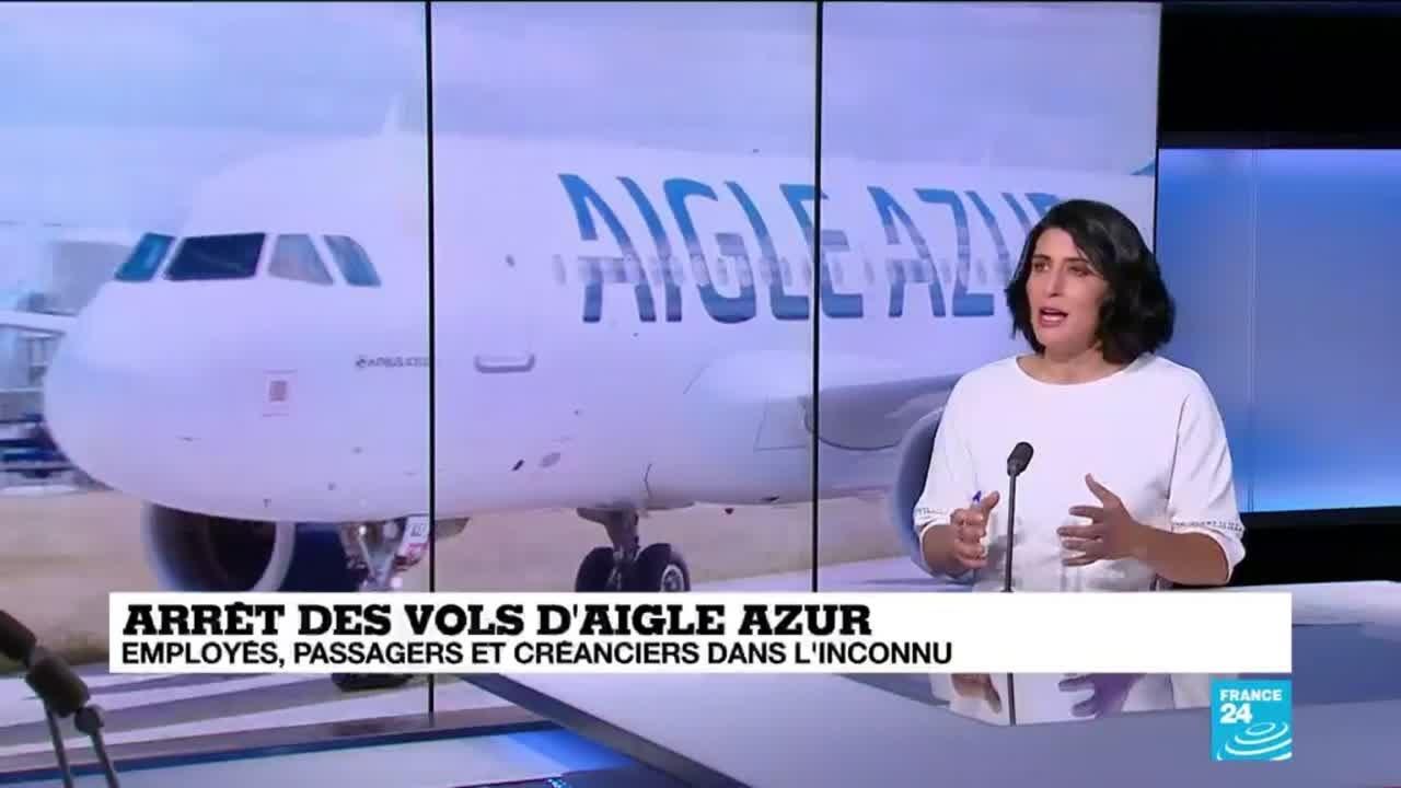Arr&ecirc;t des vols Aigle Azur : 