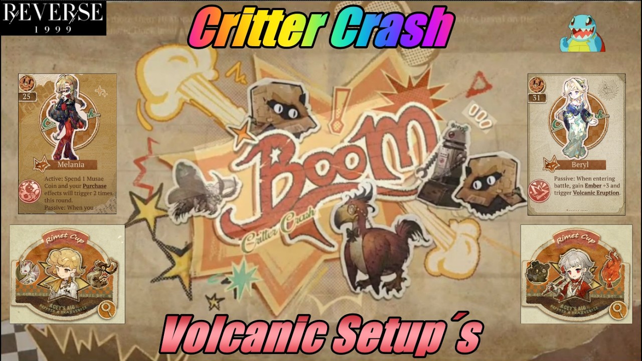 Critter Crash - Volcanic Purchase and Eruption setup´s - Reverse1999