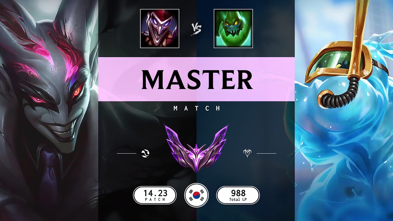 Master Match: Super Shaco vs Super Zac - KR server Patch 14.23