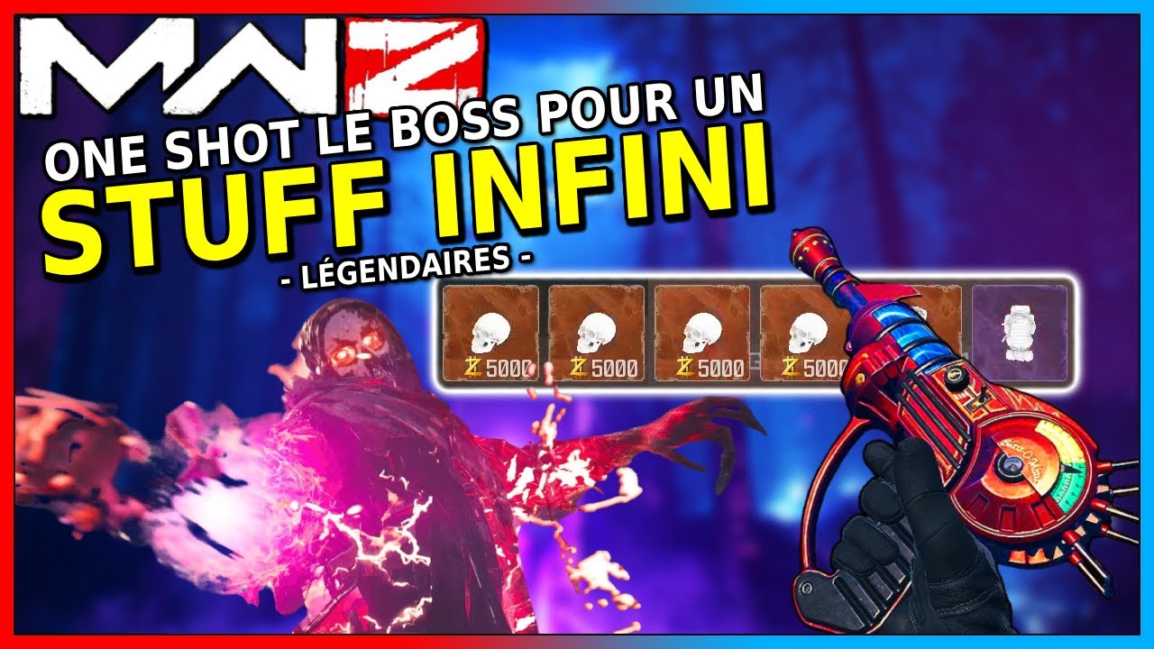 Obtenir du stuff LÉGENDAIRE À L'INFINI & One shot le boss de la tempête! - MW3 Zombies