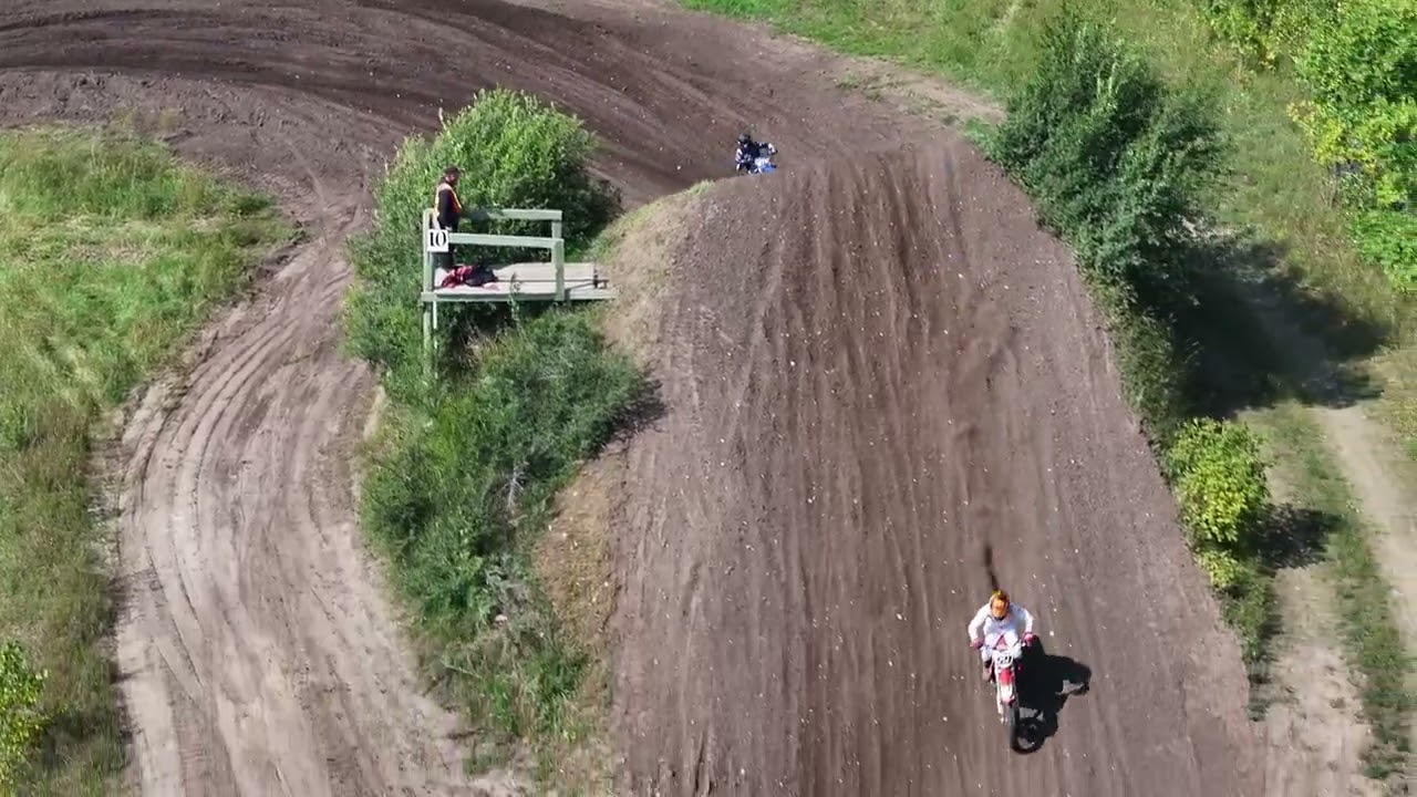 Grassroots Motocross Manitoba - Grunthal Final Race - 2023 Season 4K Drone Footage