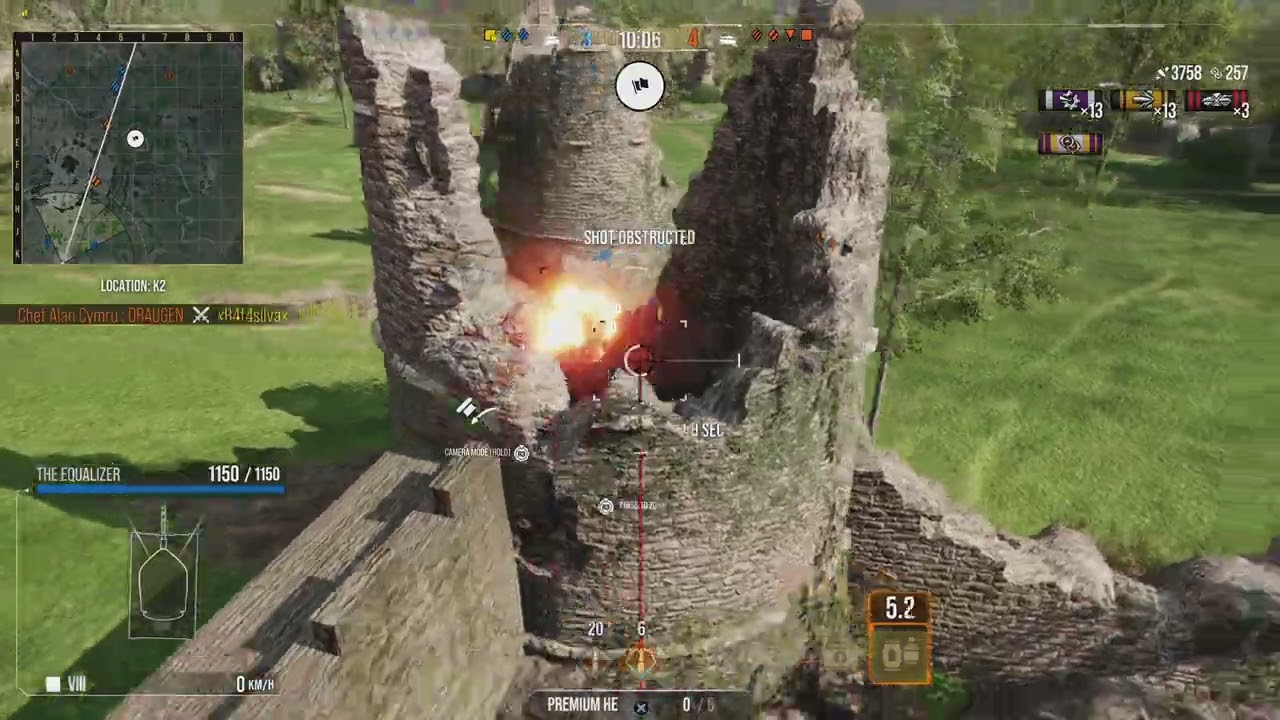 Wot Console - The Equalizer 6k dmg 7 kills com final emocionante x3