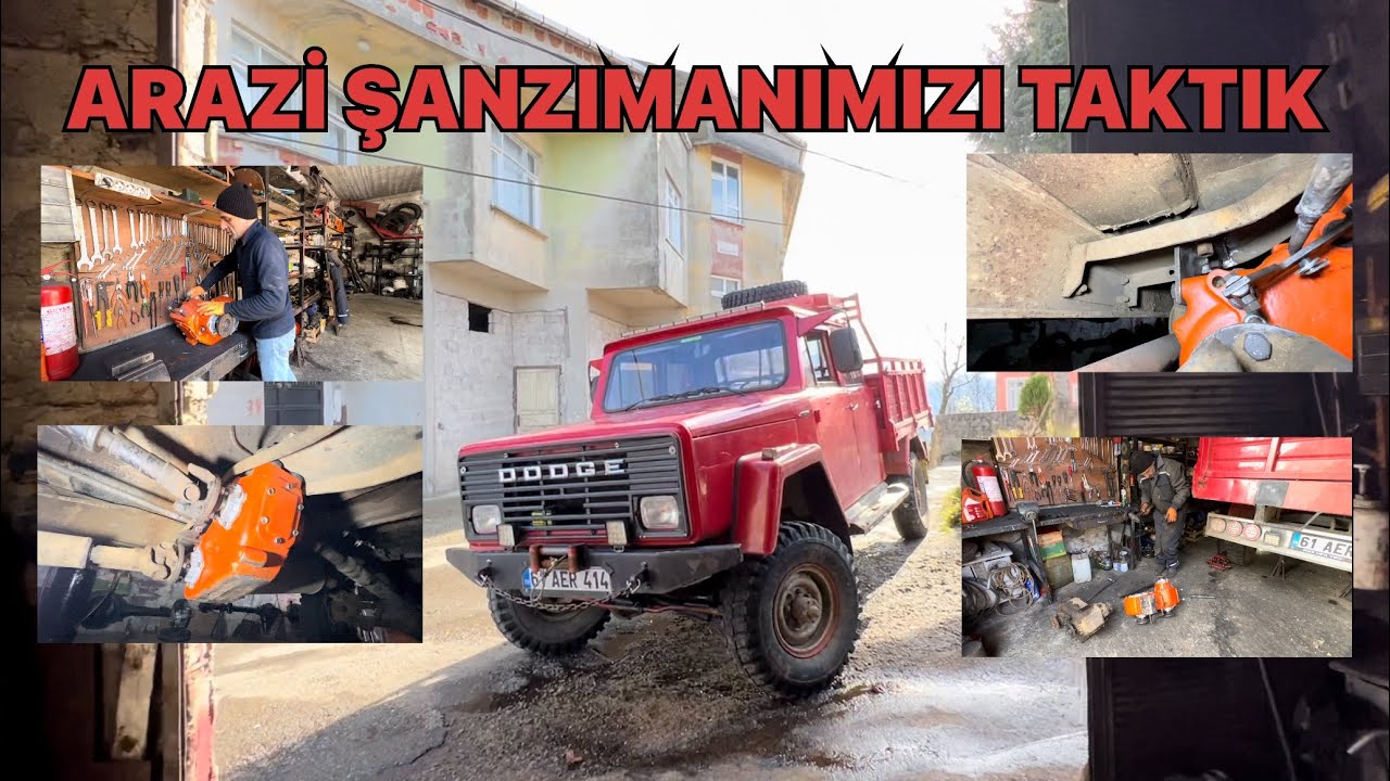 4X4 PW150 ARAZİ ŞANZIMANI MONTAJI