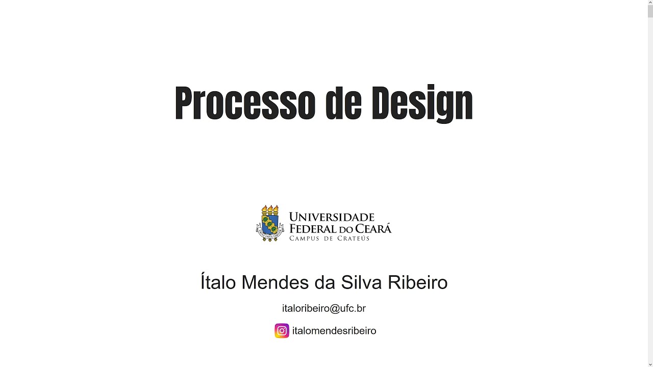 4 Processo de Design
