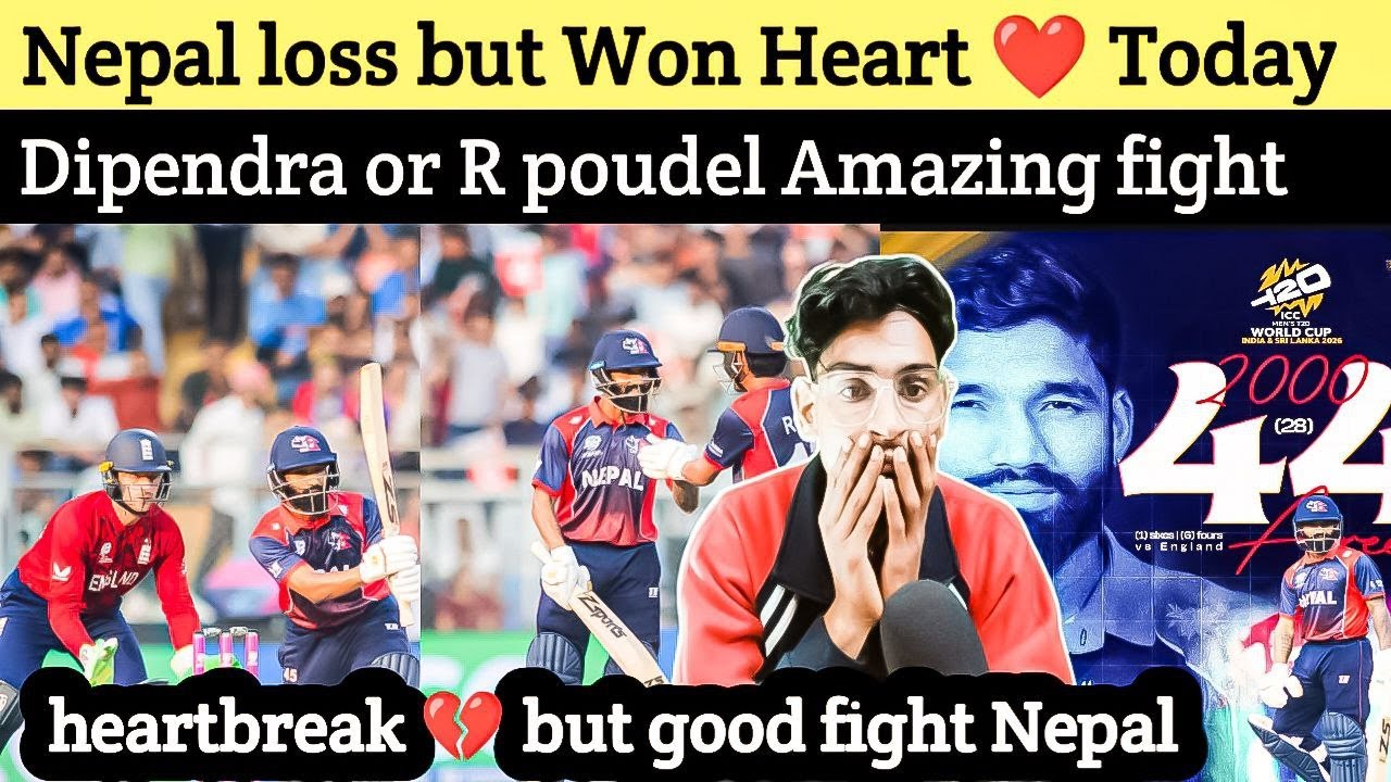 Heartbroken in Last Overs | Lokesh bam or Dipendra won Heart | Nepal Won Heart In thriller |