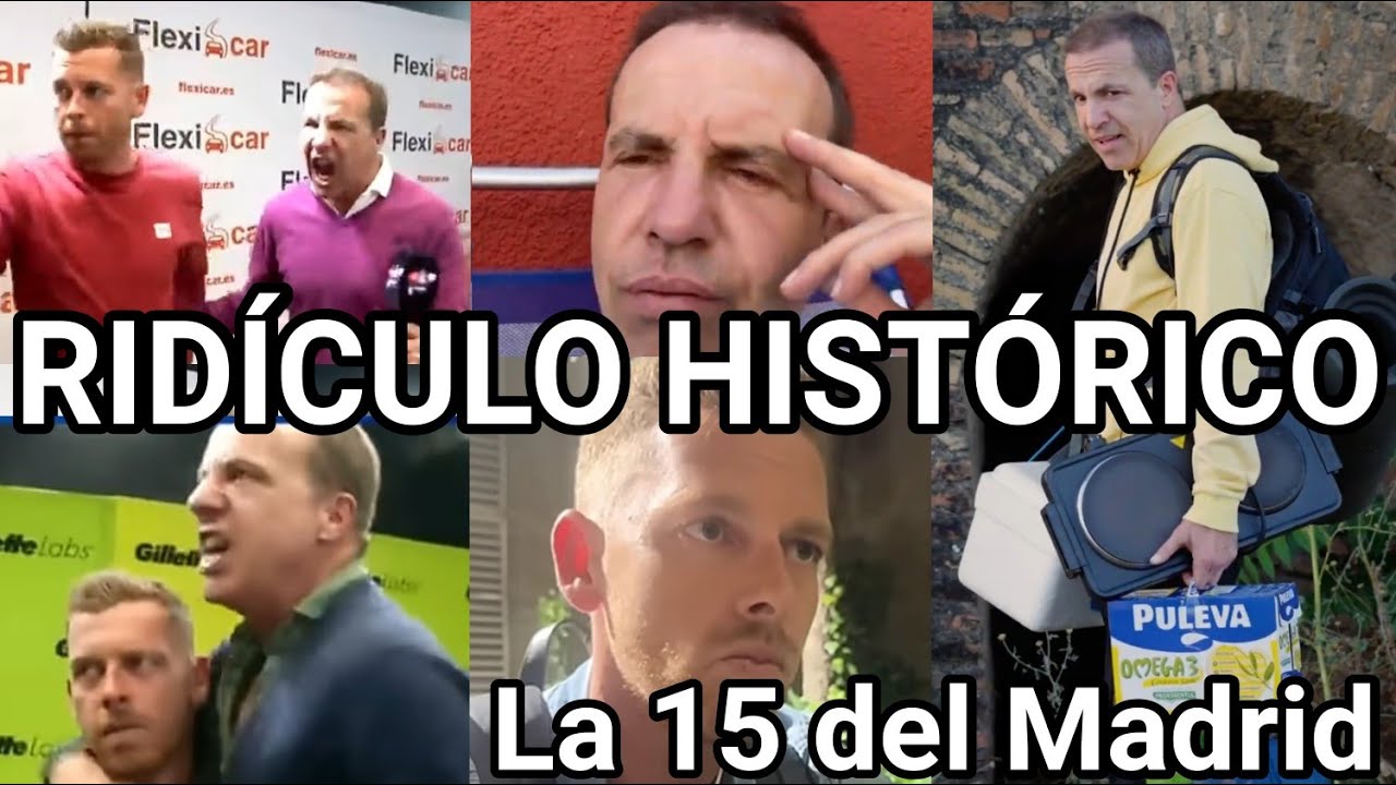 El GRAN RIDÍCULO de CRISTÓBAL SORIA Y JOTA JORDI en la 15 del REAL MADRID