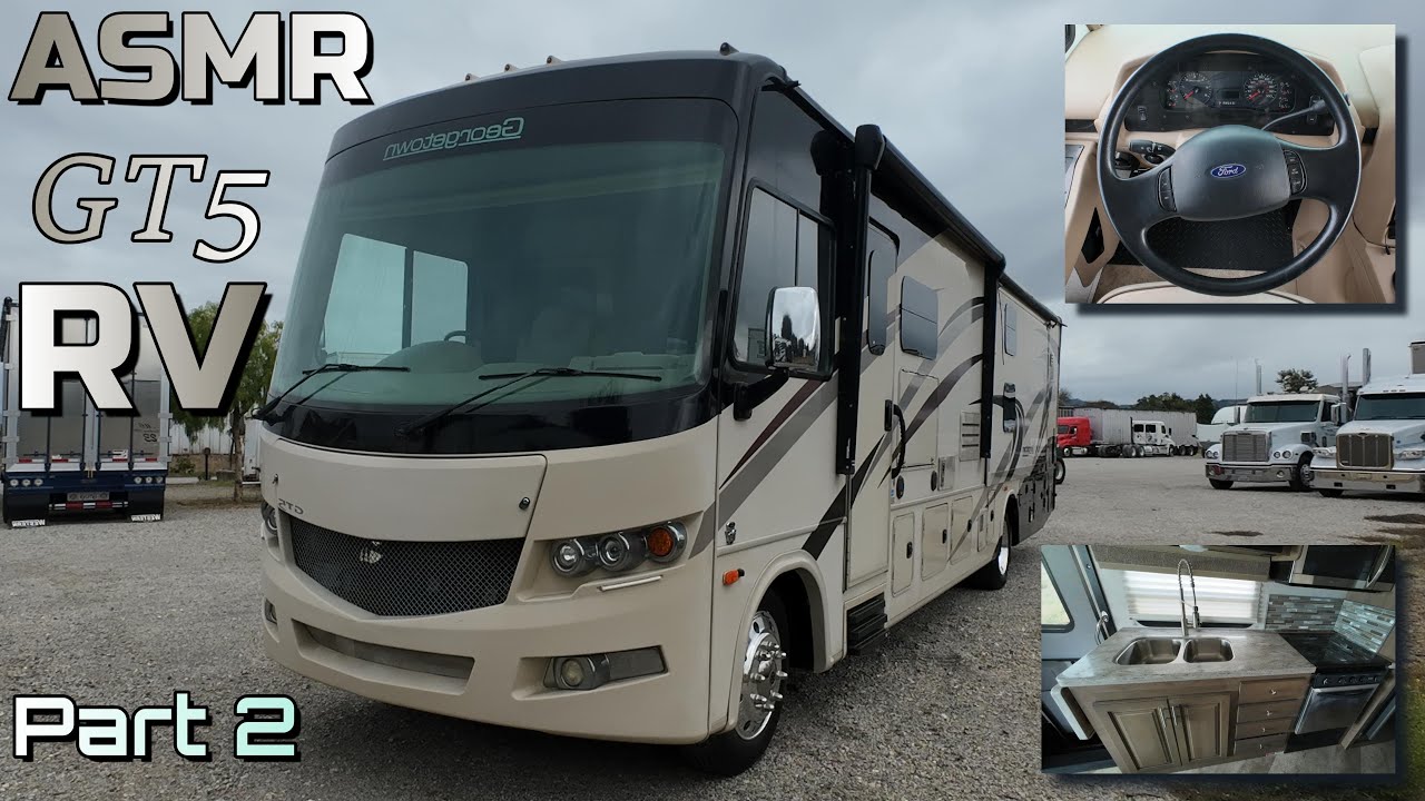 ASMR in my RV ford GT5 again! (whispering, tapping and scratching)