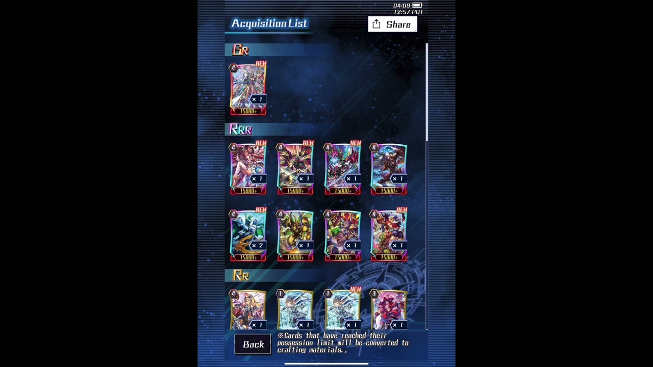 Cardfight Vanguard Zero! G FC02 Packs (Set 3)