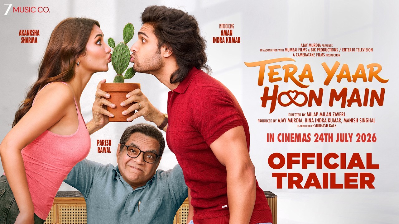 Tera Yaar Hoon Main | Movie Trailer | Aman, Akanksha | Zee Music Company