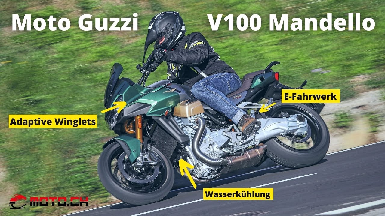 Moto Guzzi V100 Mandello im Test - ist das noch eine Guzzi?