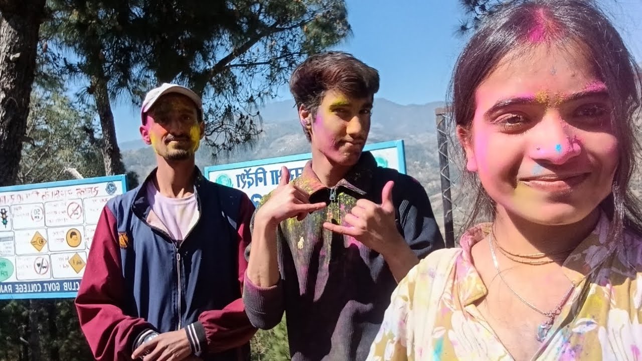 Holi (part 1) guy's collage mai ye hoga mene socha nhi tha 🥲🤕 ll suhani tomer ll 