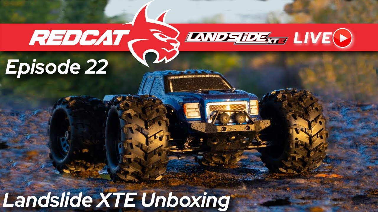 Redcat Live ep.22 Landslide XTE 1/8 Brushless RC Monster Truck Unboxing