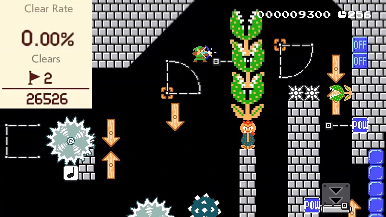 [SMM2] Pit of PePanga: Link's Nightmare by PePanga (2nd Clear)