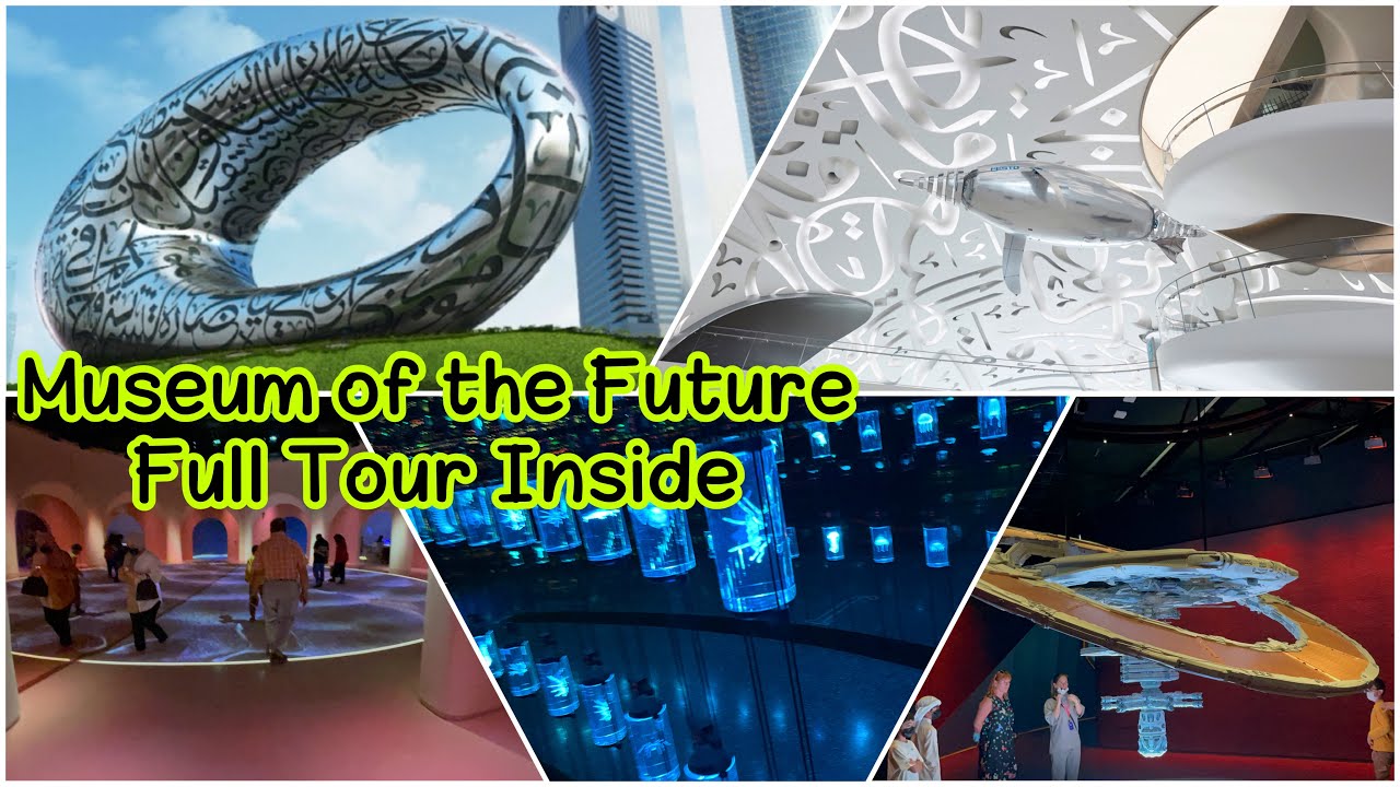[4k] Museum of the Future Dubai | Full Tour Inside Museum | World Beautiful Building | 2022