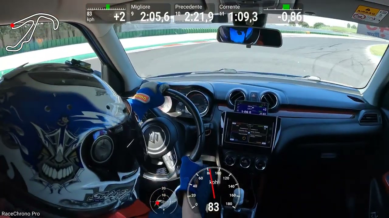 2.04.72 - Misano World Circui - Suzuki Swift Sport ZC33S BEST LAP!
