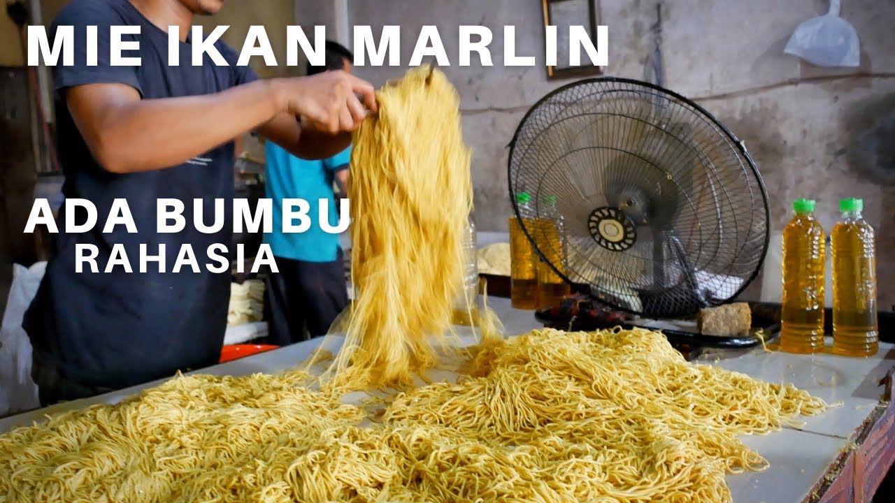 Cara Masaknya BAR BAR Tapi ENAK! MIE IKAN MARLIN
