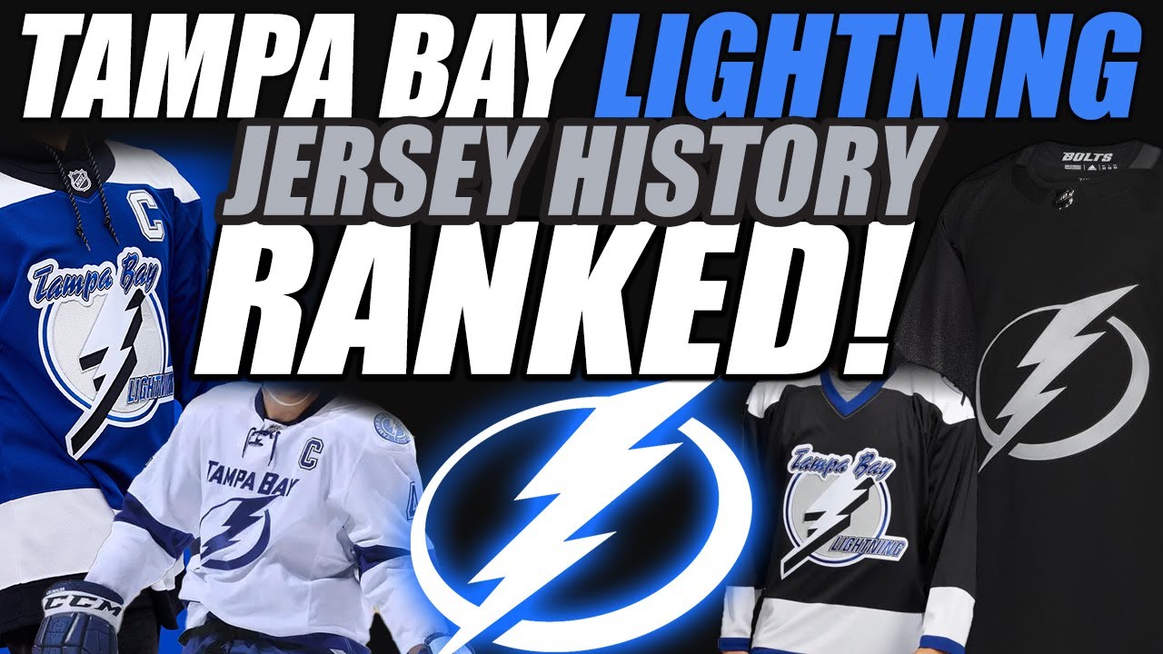 NHL Tampa Bay Lightning Jersey History RANKED!