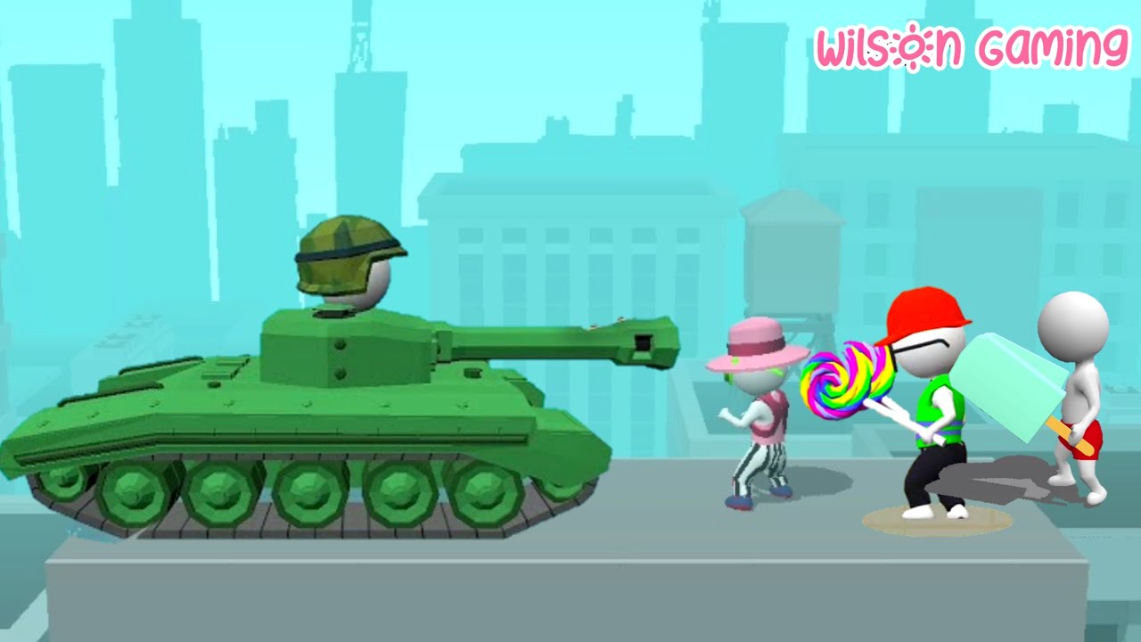 Buat Senjata Paling Kuat Malah Jadi Es Krim 🤣😅 | Draw Weapon 3D | Game Wilson Kiddy