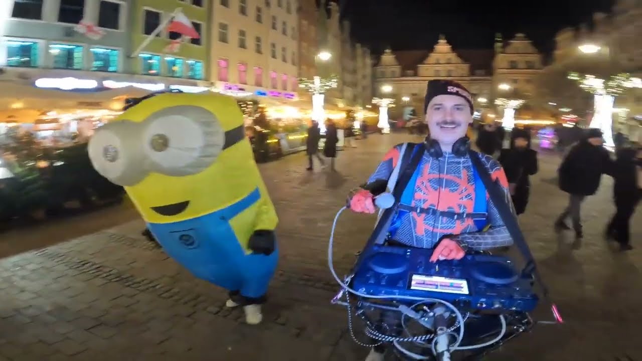 DJ SPIDER - Jarmark w Gdańsku AFTER + spacer z minionem