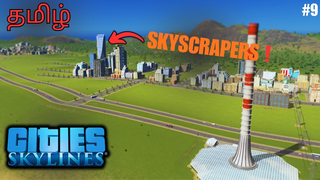 I BUILD SKYSCRAPERS in MY CITY !! | Cities Skylines | PGT