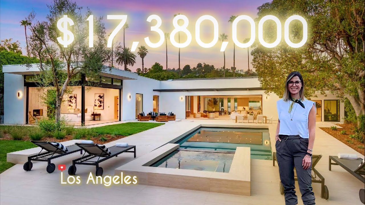 17 MİLYON DOLARLIK HAVUZLU BEVERLY HILLS MALİKANESİ