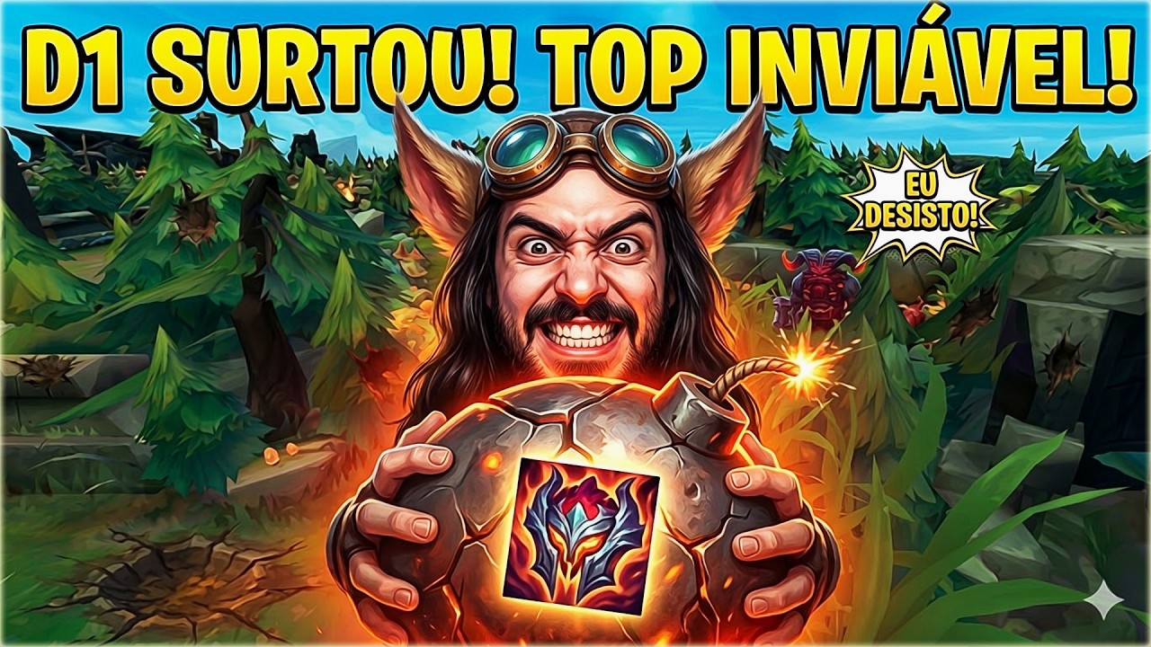 ZIGGS TOP NO D1? 💣 FIZ O TOP INIMIGO SURTAR! (BUILD ESPECÍFICA PARA O JOGO)
