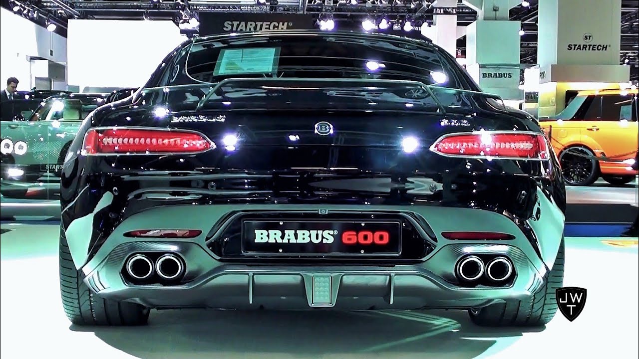 The Brabus 600 Mercedes-AMG GT S Coupe w/ 600 HP! - IAA Frankfurt 2015