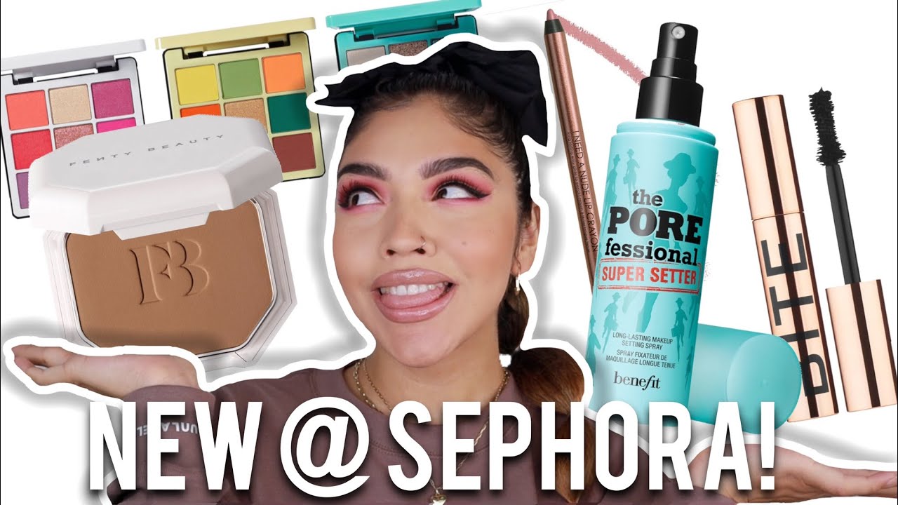 FENTY POWDER FOUNDATION + A PORE SPRAY?! Sephora Haul 2021