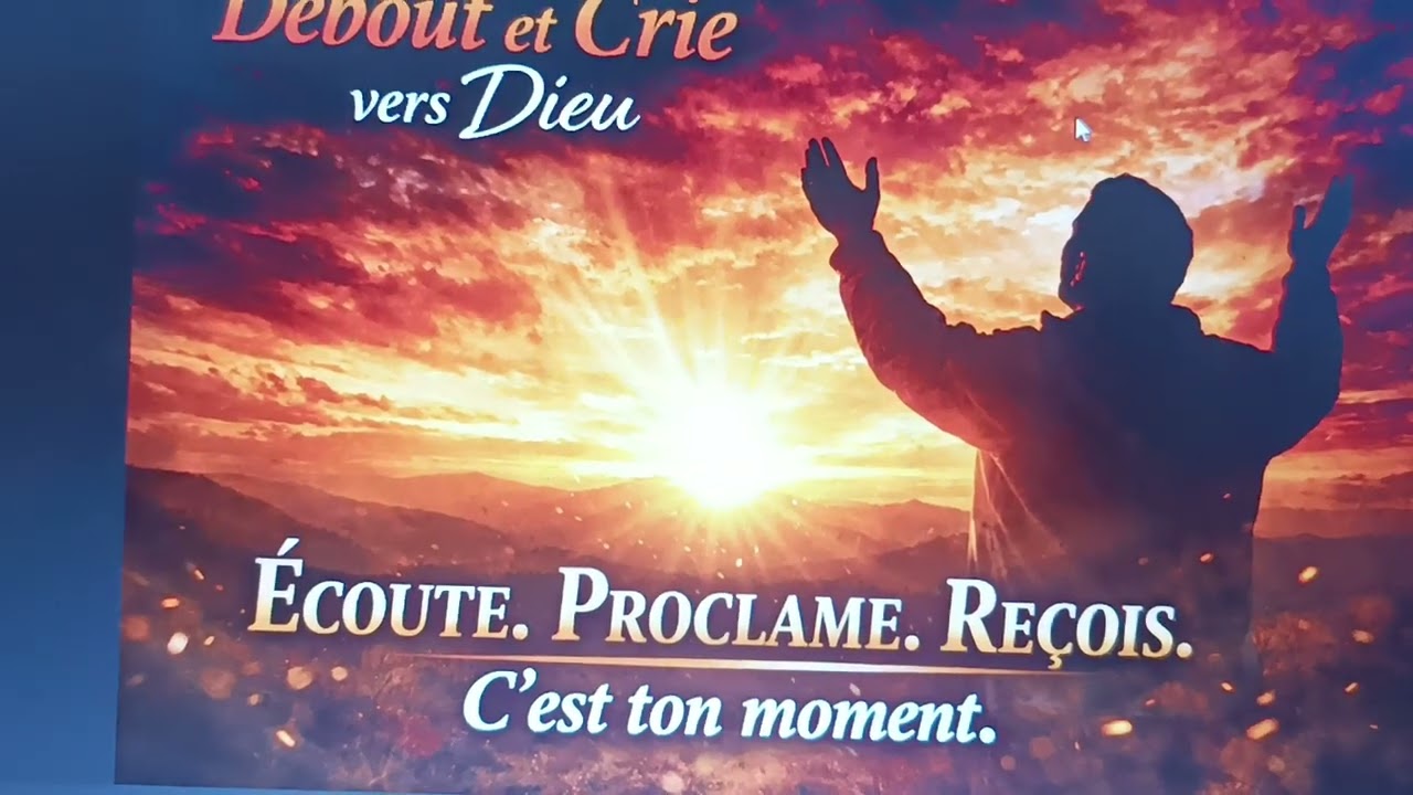 PRIERE 3AM/DEBOUT ET CRIE AVANT LE SOLEIL