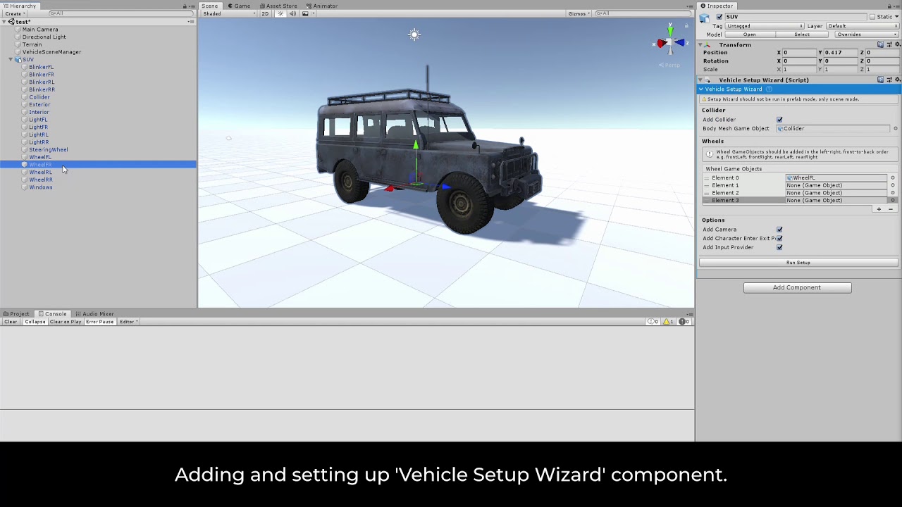 Model to Driveable Vehicle in Under 30 Seconds | NWH Vehicle Physics 2 for Unity