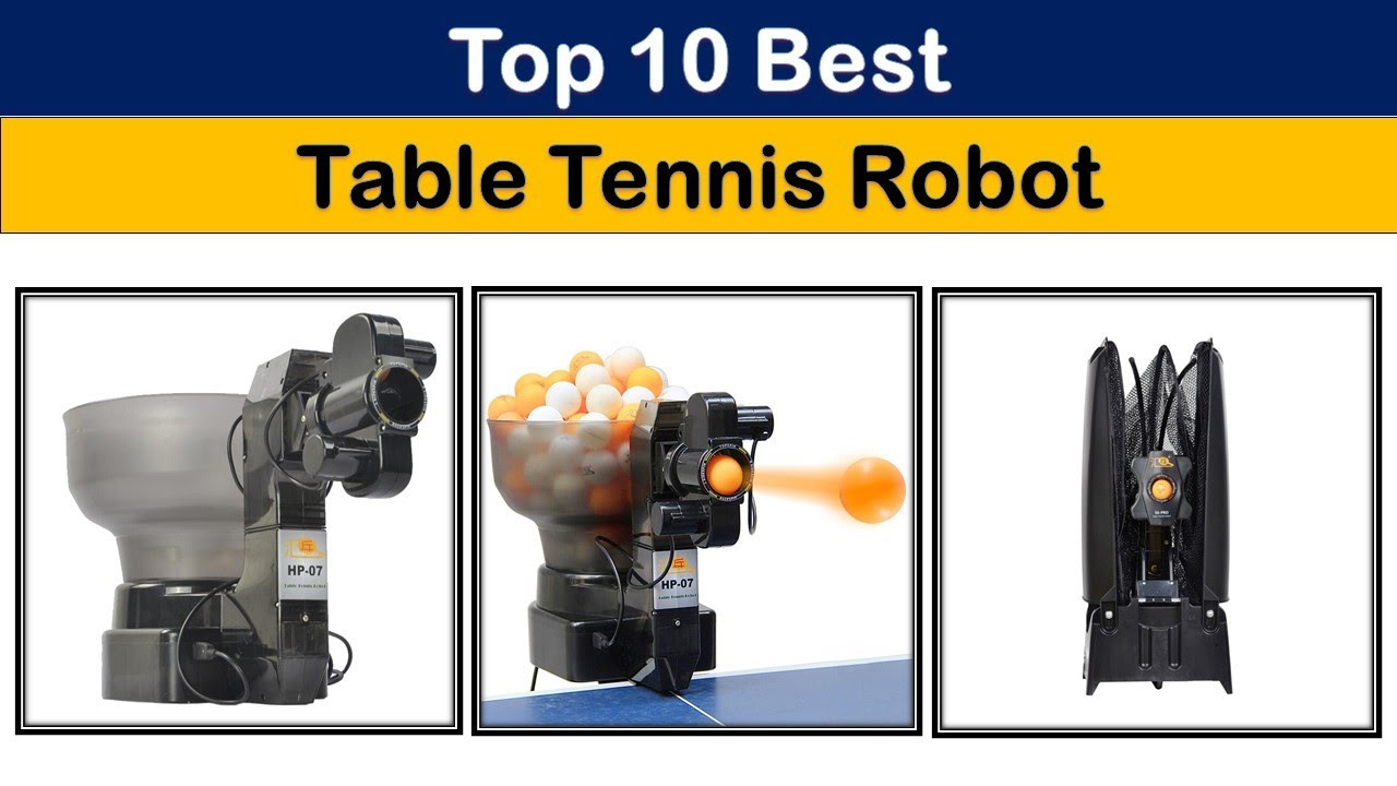 10 Best Table Tennis Robot 2022 | Best Ping Pong Ball Machine 2022