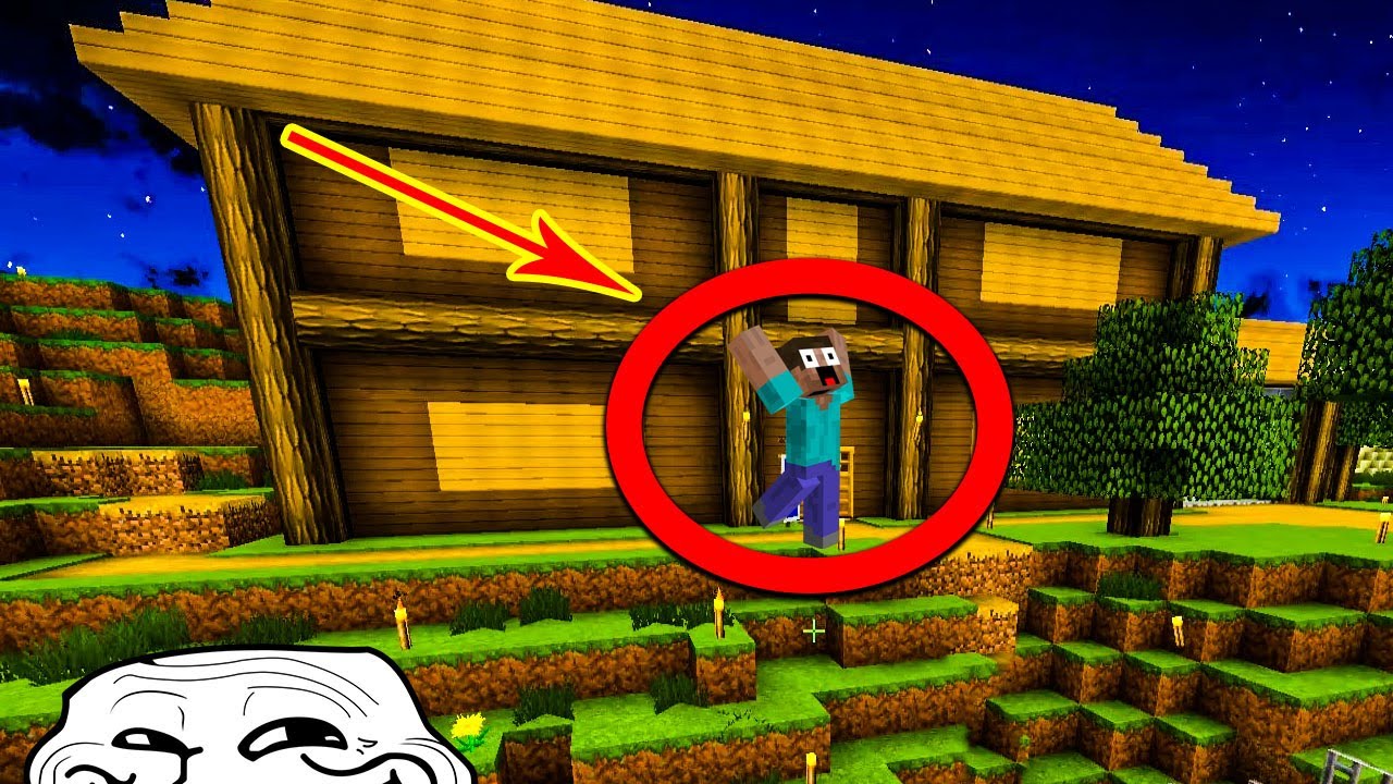 MINECRAFT TROLLOWANIE #21 - GOŚĆ PRAWIE ZAWAŁU DOSTAŁ!!!