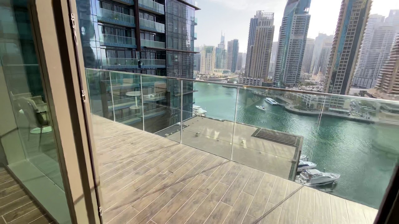 #Dubai #Dubaimarina Jumeirah Living Marina Gate | Three bedroom Marina view Suite | room tour.