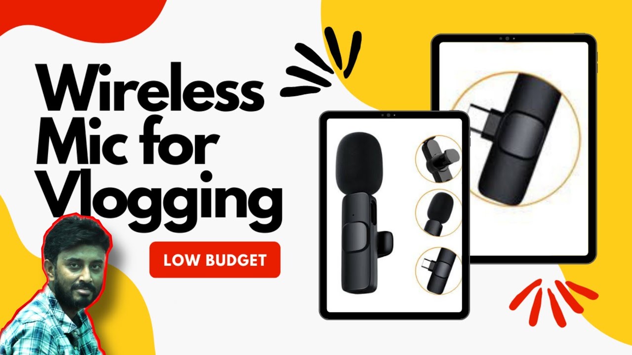 K8 Wireless Microphone for Blogging Review and Unboxing | Type C Collar Mic | Android and IPhone