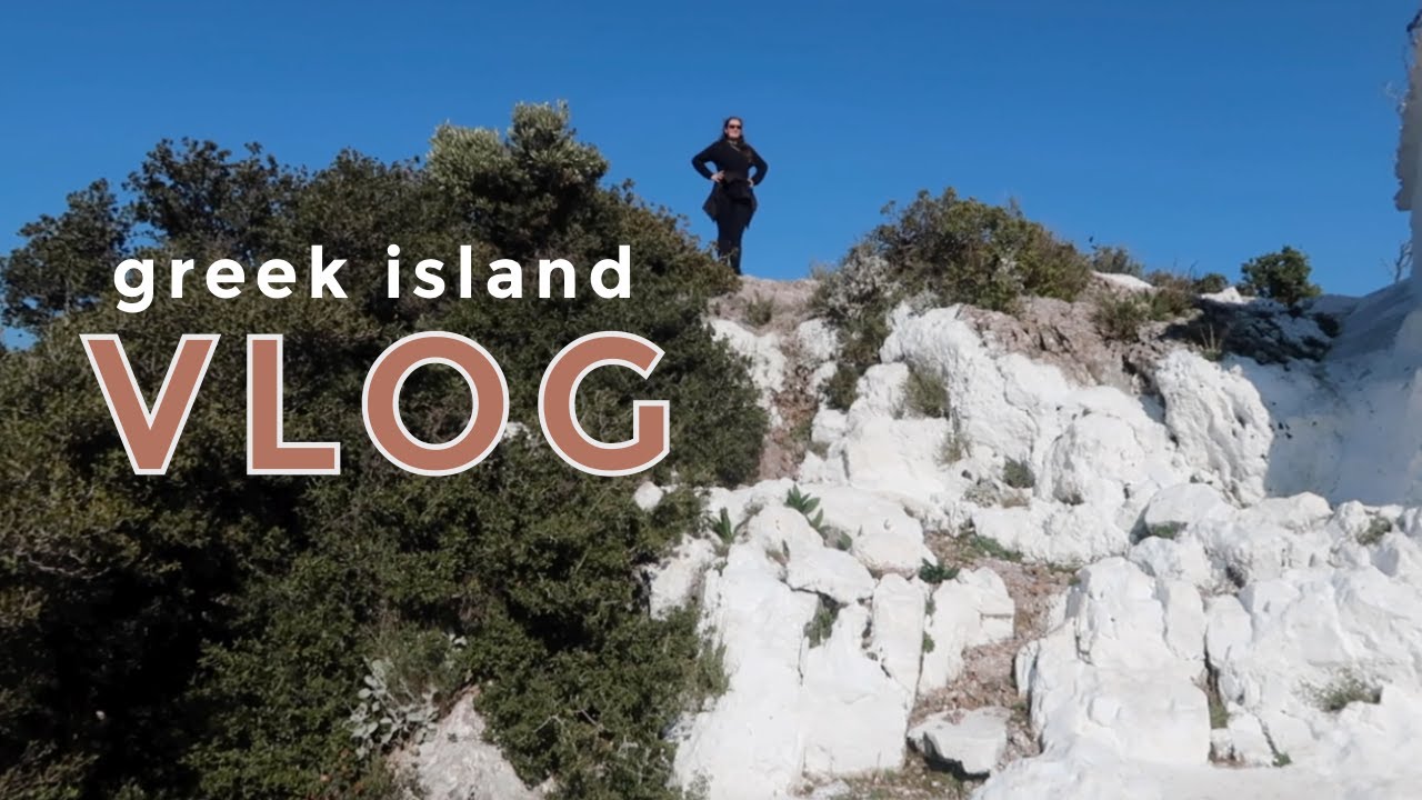 living on a greek island for 2 months | samos vlog | part 1