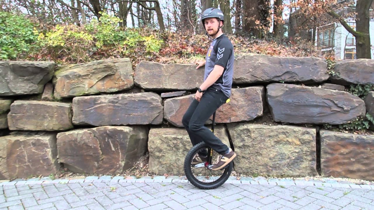 Learning how to ride a unicycle!