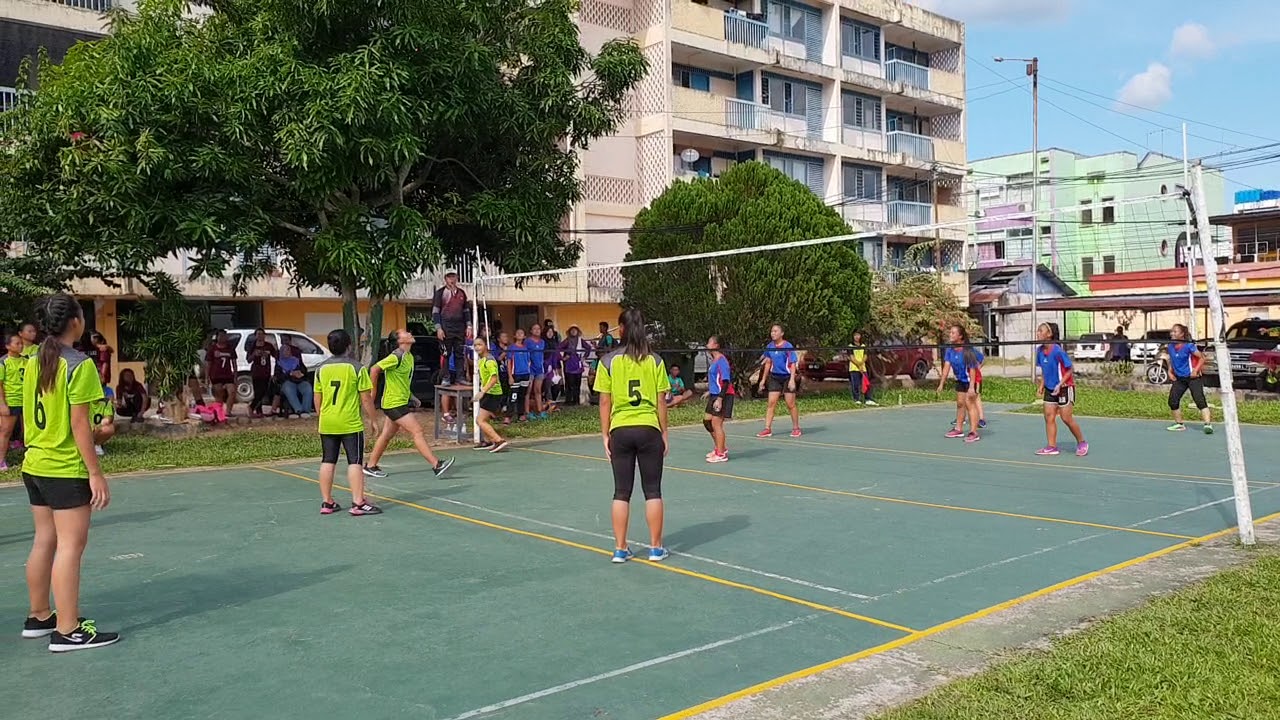 Tambunan VS Tenom (P18) Bola Tampar MSSB Pedalaman 2018