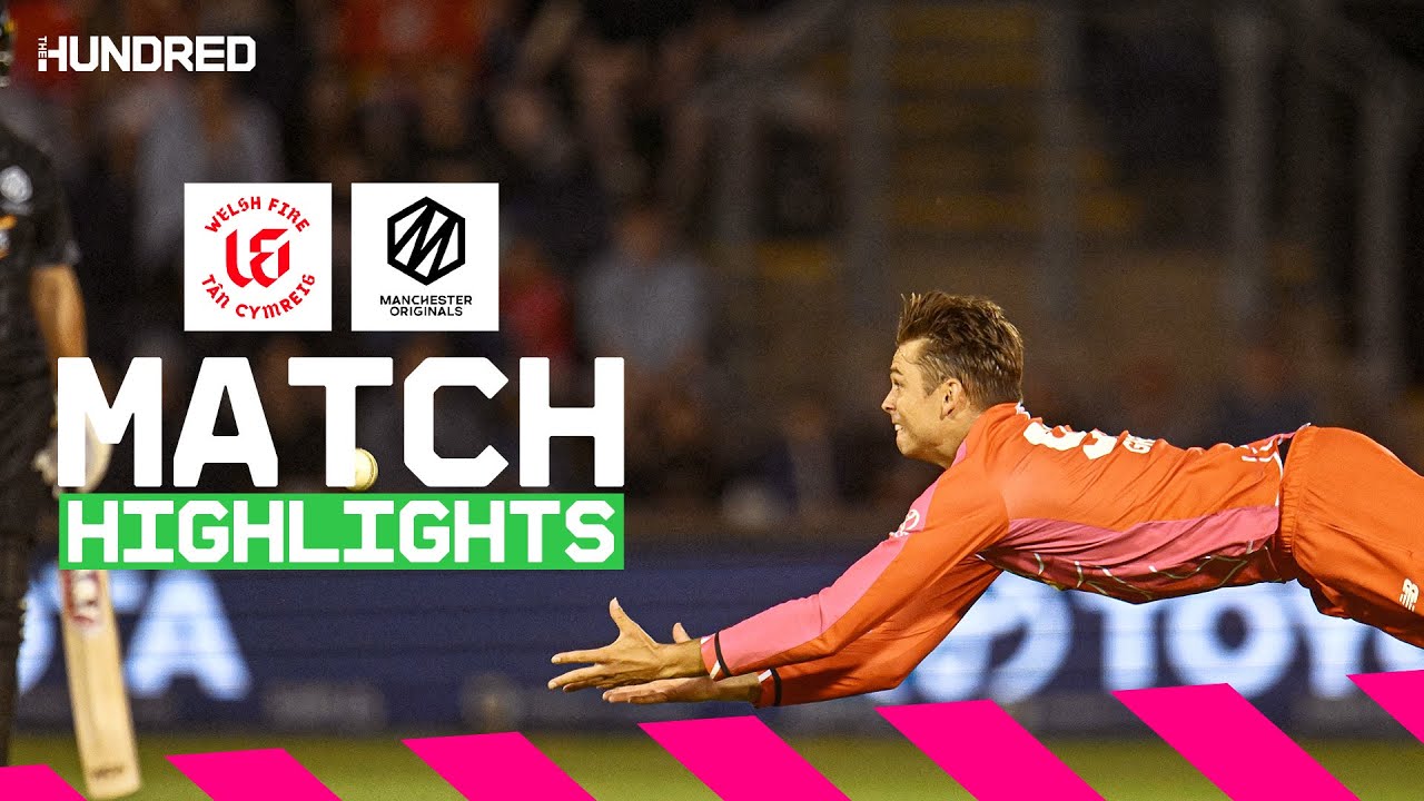 Jos Buttler 50 and Chris Green HEROICS 🦸 | Welsh Fire v Manchester Originals Highlights