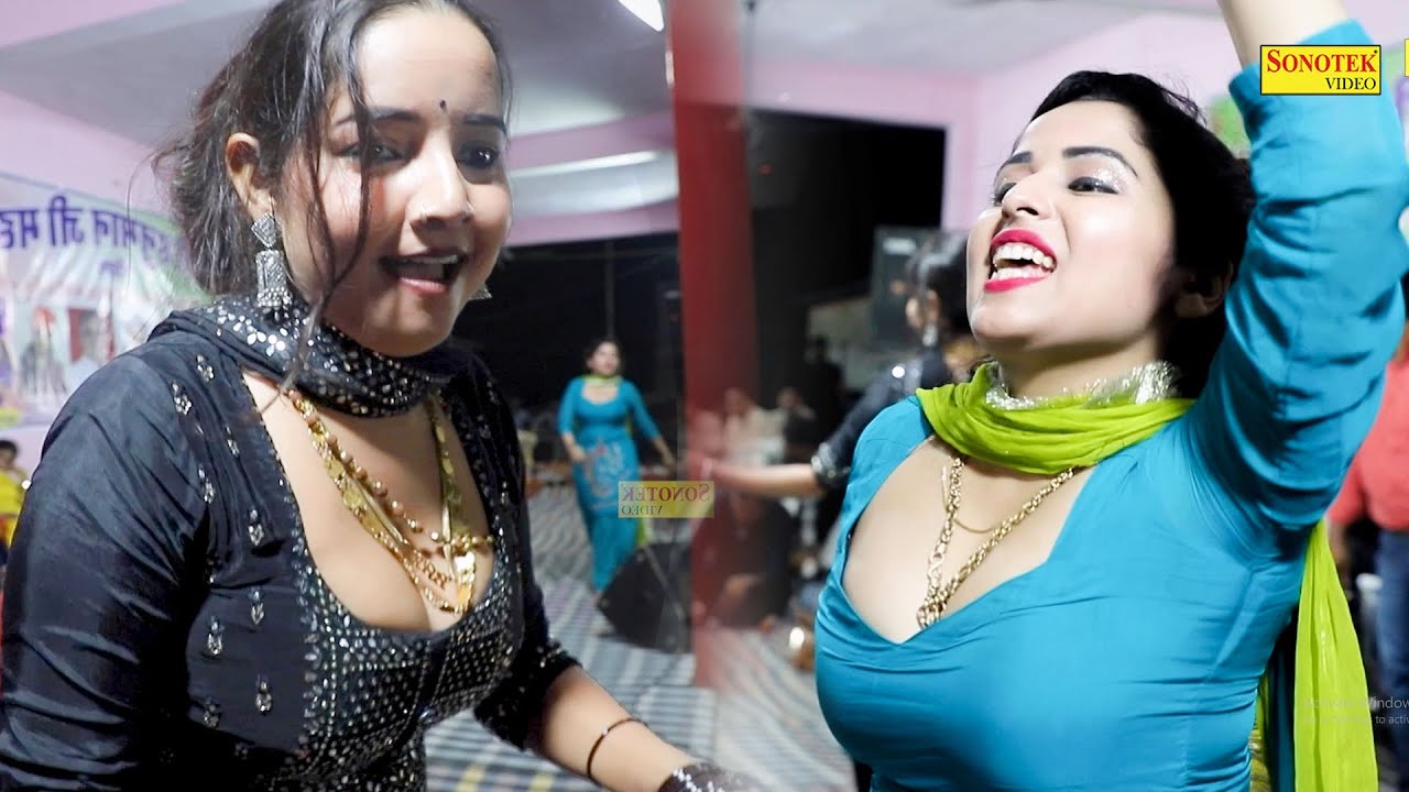 Muskan and Sunita Baby set the stage on fire with their youth. New Dj Haryanvi Dance Haryanvi Video Song