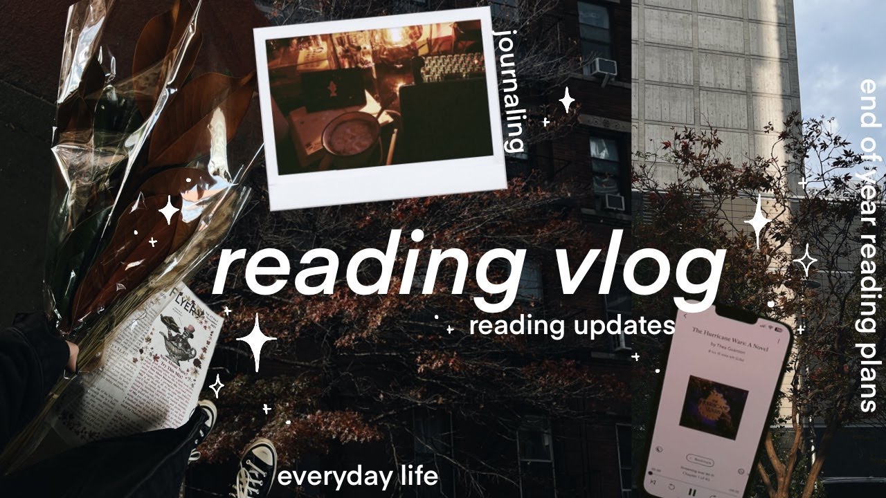 reading vlog ✸ end of year plans, errands, journaling ✸ no.035
