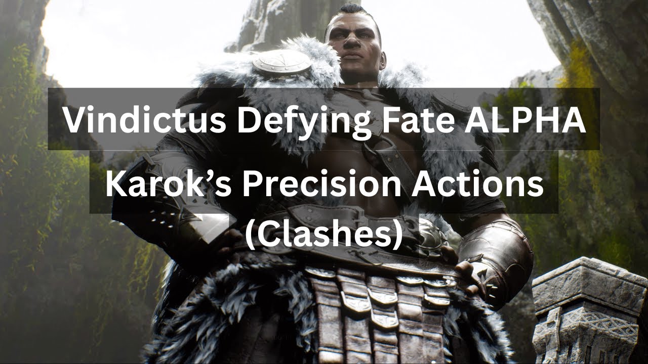 Vindictus Defying Fate Karok Precision Actions (Clashes) ALPHA TEST