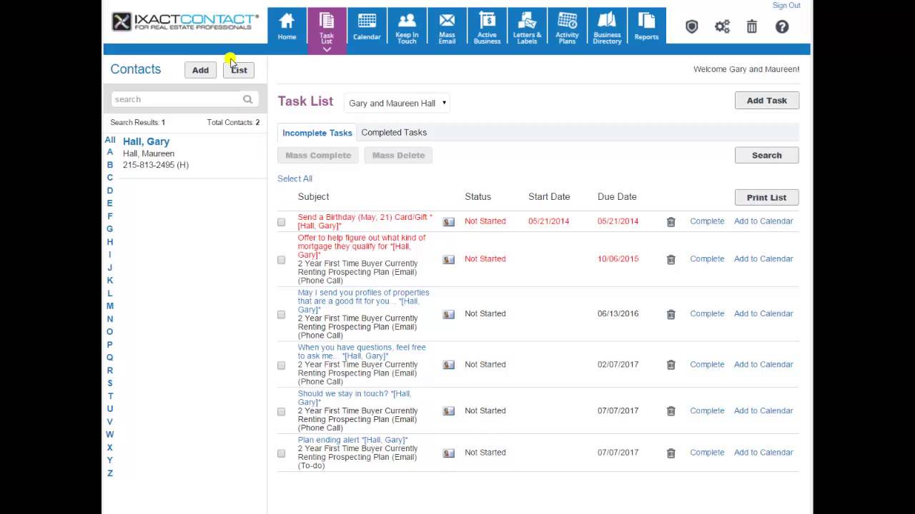 IXACT Contact Real Estate CRM Review