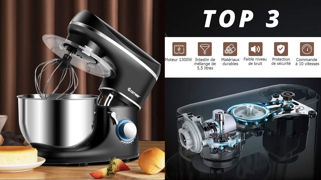 Meilleur Robot Pâtissier pas cher à moins de 100 euros ✅  de 2025 (TOP 3)