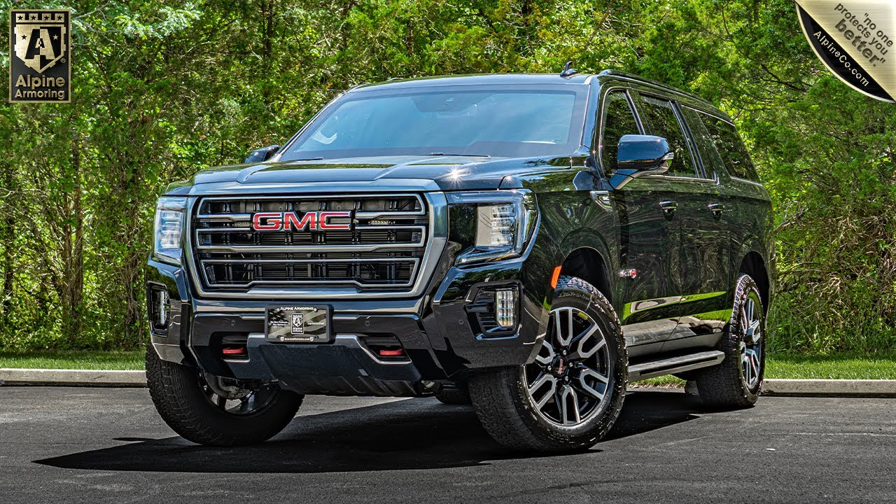 Armored GMC Yukon XL AT4 - By Alpine Armoring® USA