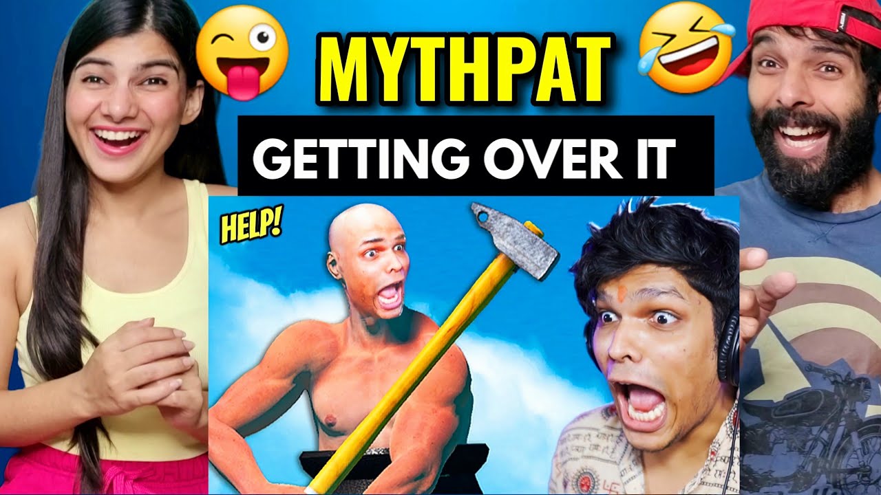 MYTHPAT - I HATE THIS GAME (Getting Over It) Reaction !!