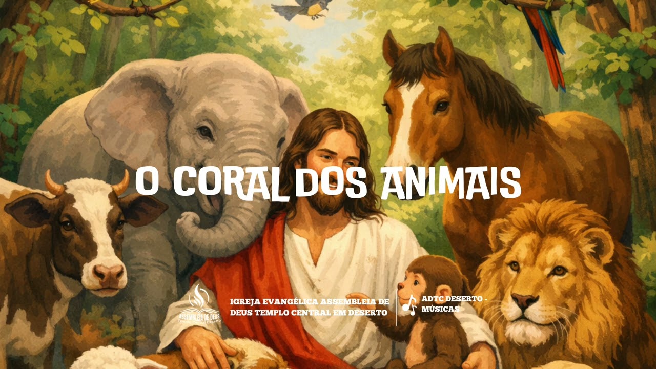 O CORAL DOS ANIMAIS🦁🔥🐵 ( CLIPE OFICIAL) | ADTC DESERTO 
