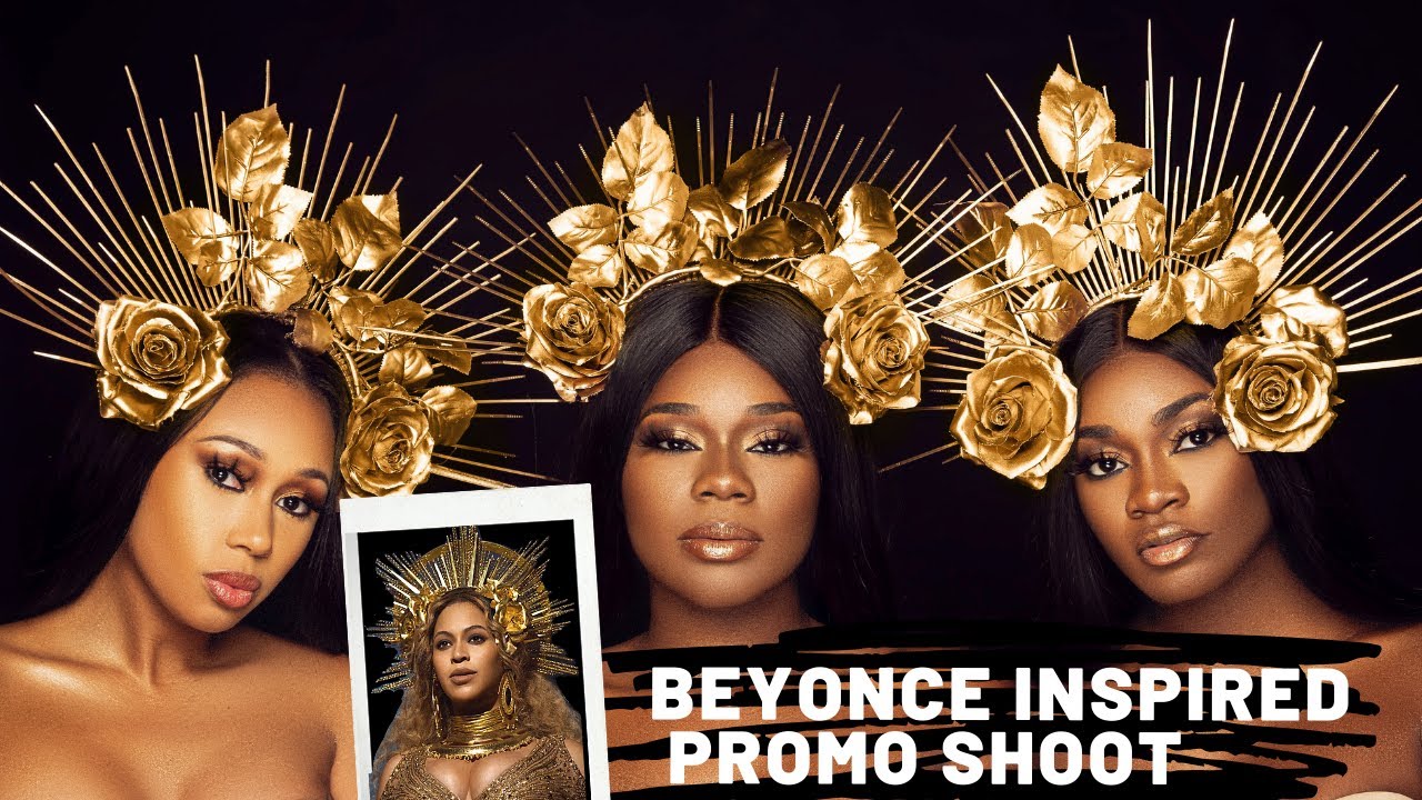 BEYONCE INSPIRED | LASH PROMO SHOOT | BTS **PAIGES OF GLAM**