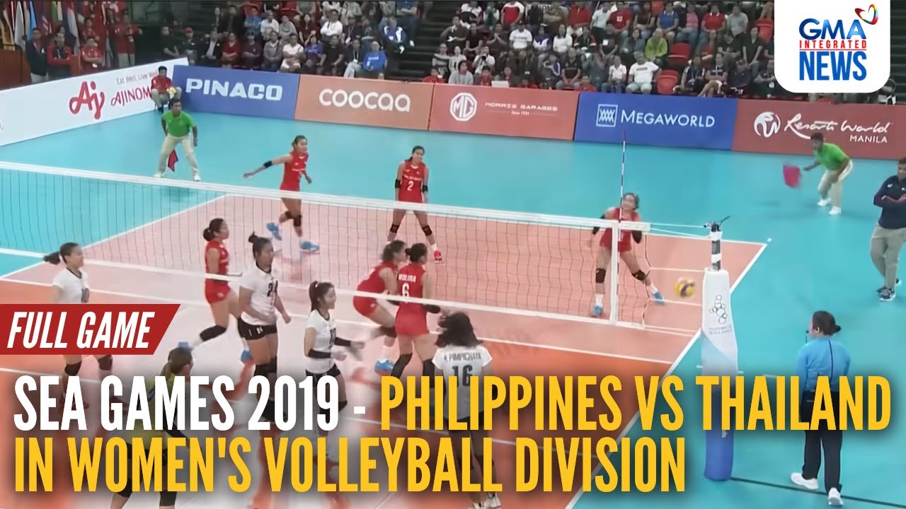 SEA Games 2019 - Philippines VS Thailand in Women's Volleyball Division | GMA Integrated News